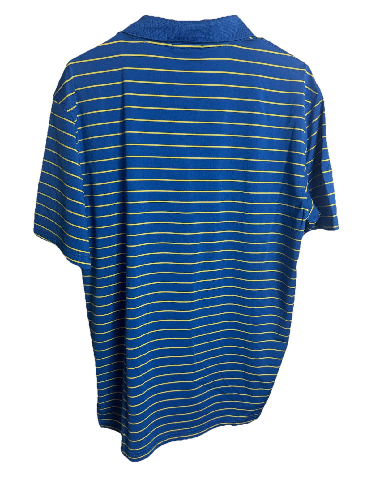 Peter Millar Polo Shirt Mens Medium Striped Cotton Golf Preppy Casual