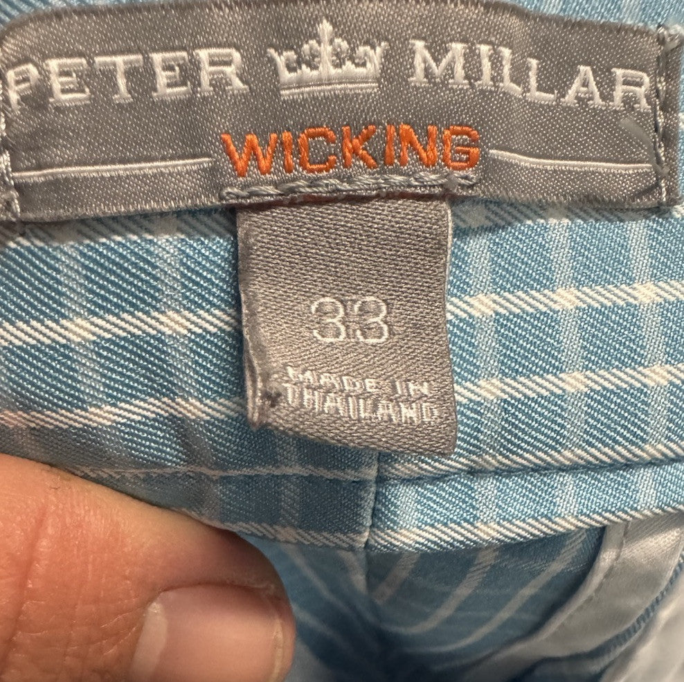 Peter Millar Wicking Chino Shorts Adult 33 Golf Performance Casual Travel Men's