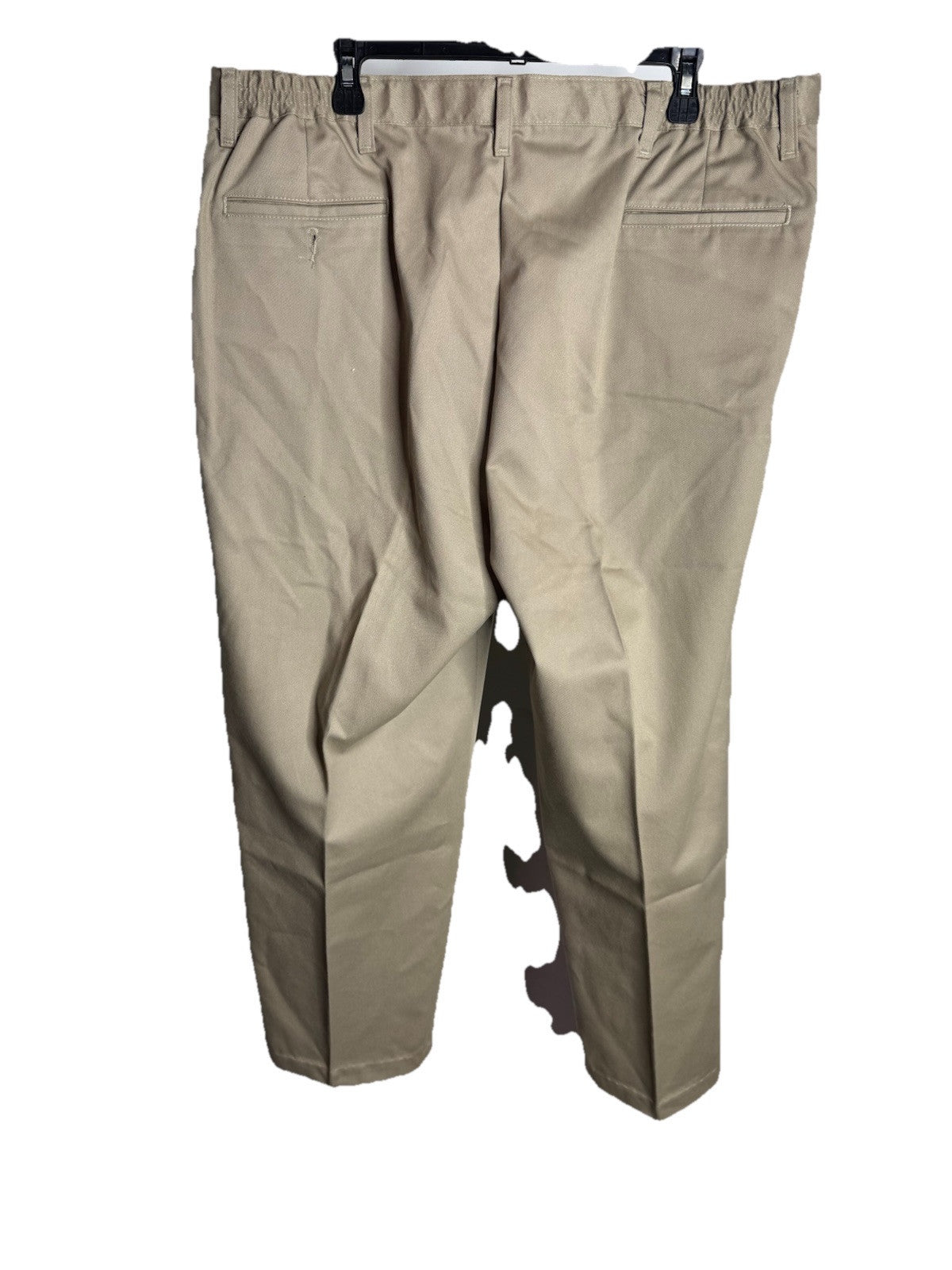 Legendary Gold Khakis Pants Men's 40x30 Beige Casual Flat Front