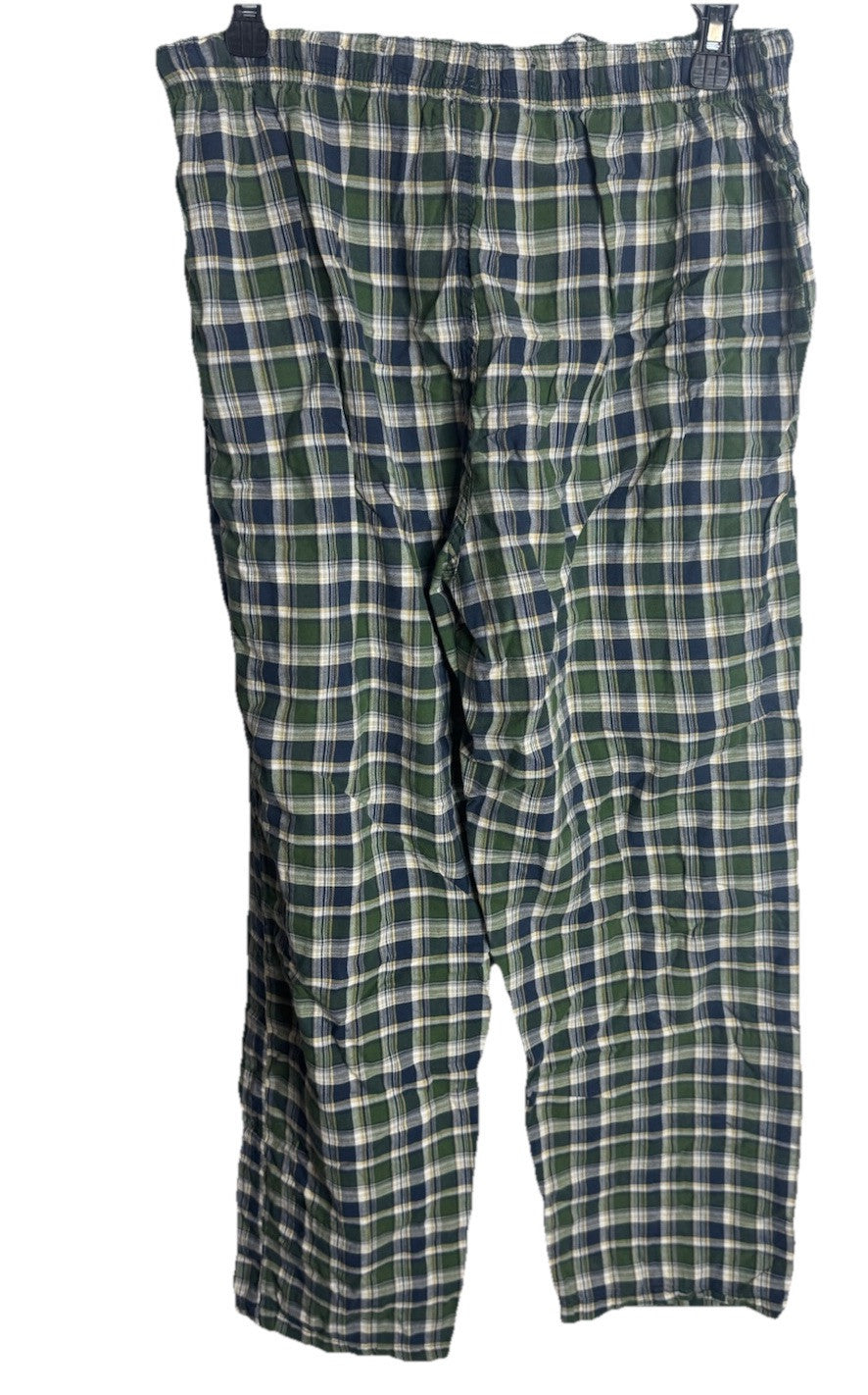 Hanes Men's Lightweight Yarn Dyed Flannel Sleep Pajama Lounge Pants for Men M