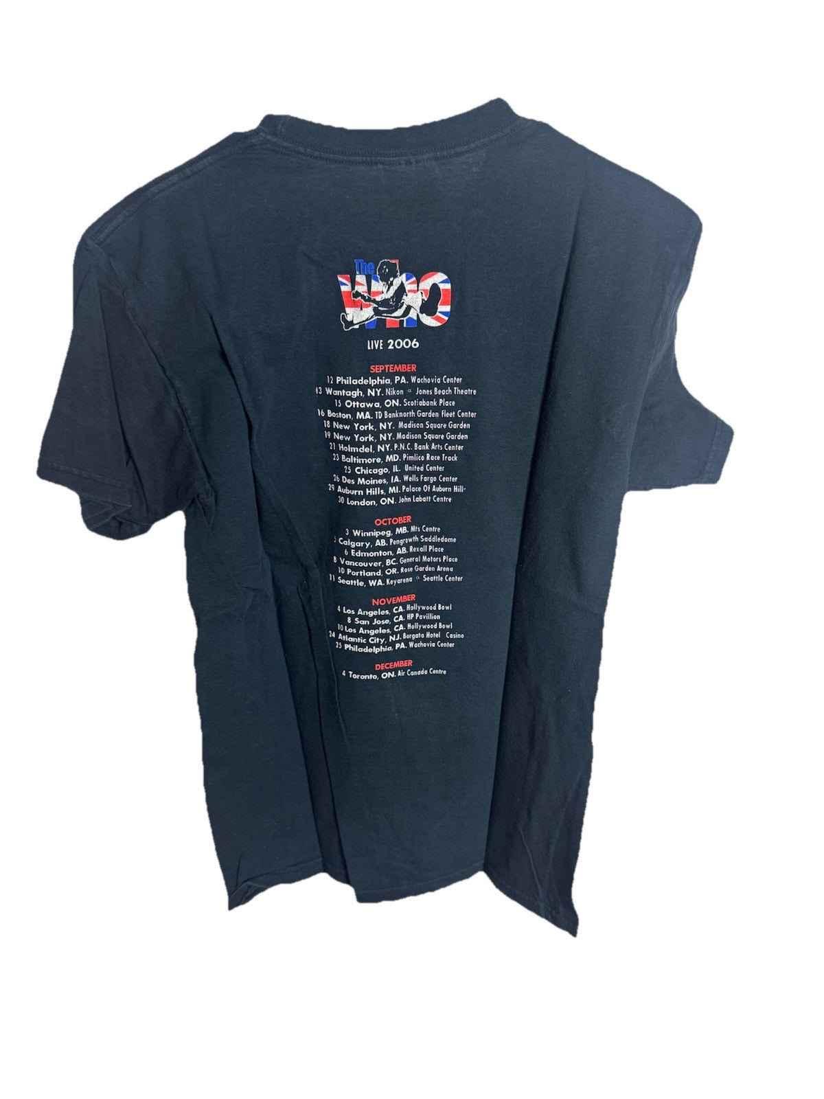 THE WHO - Union Jack Men's T-shirt Medium