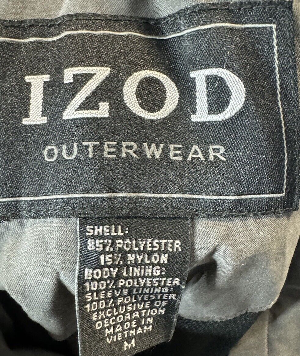 IZOD Outerwear Men's Full Zip Jacket Size Medium