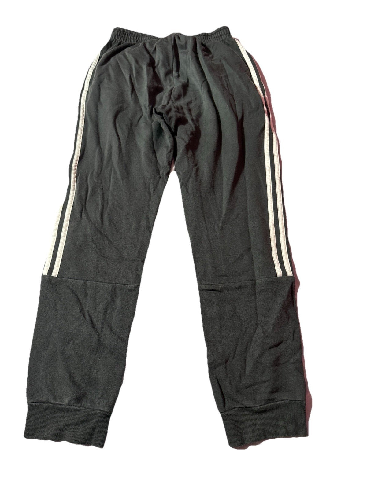 Adidas Mens Black And White Joggers Size S