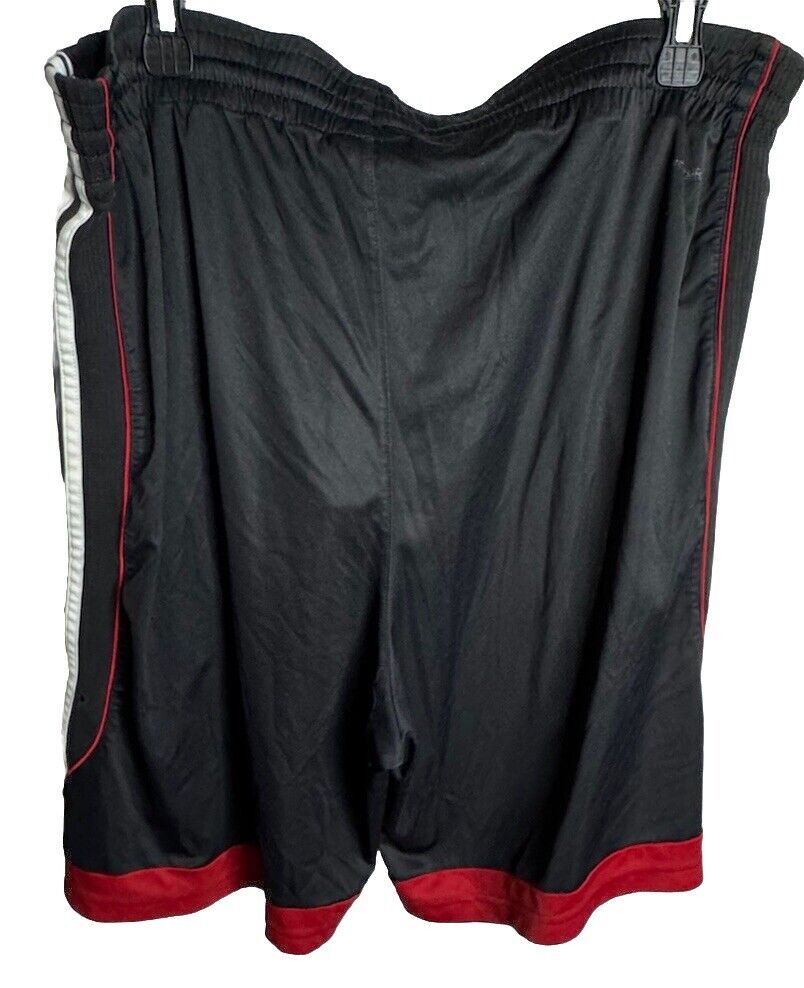 Adidas Men's Basketball Shorts, Dazzle Three Stripes 11" Size large