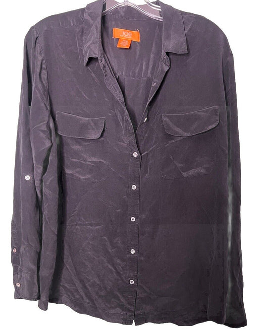 Joe Fresh Shirt Womens XL Button Up Long Sleeve
