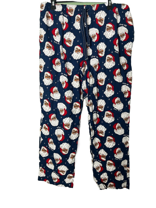 Old Navy Christmas Santa Print Pajama Pants Size XL