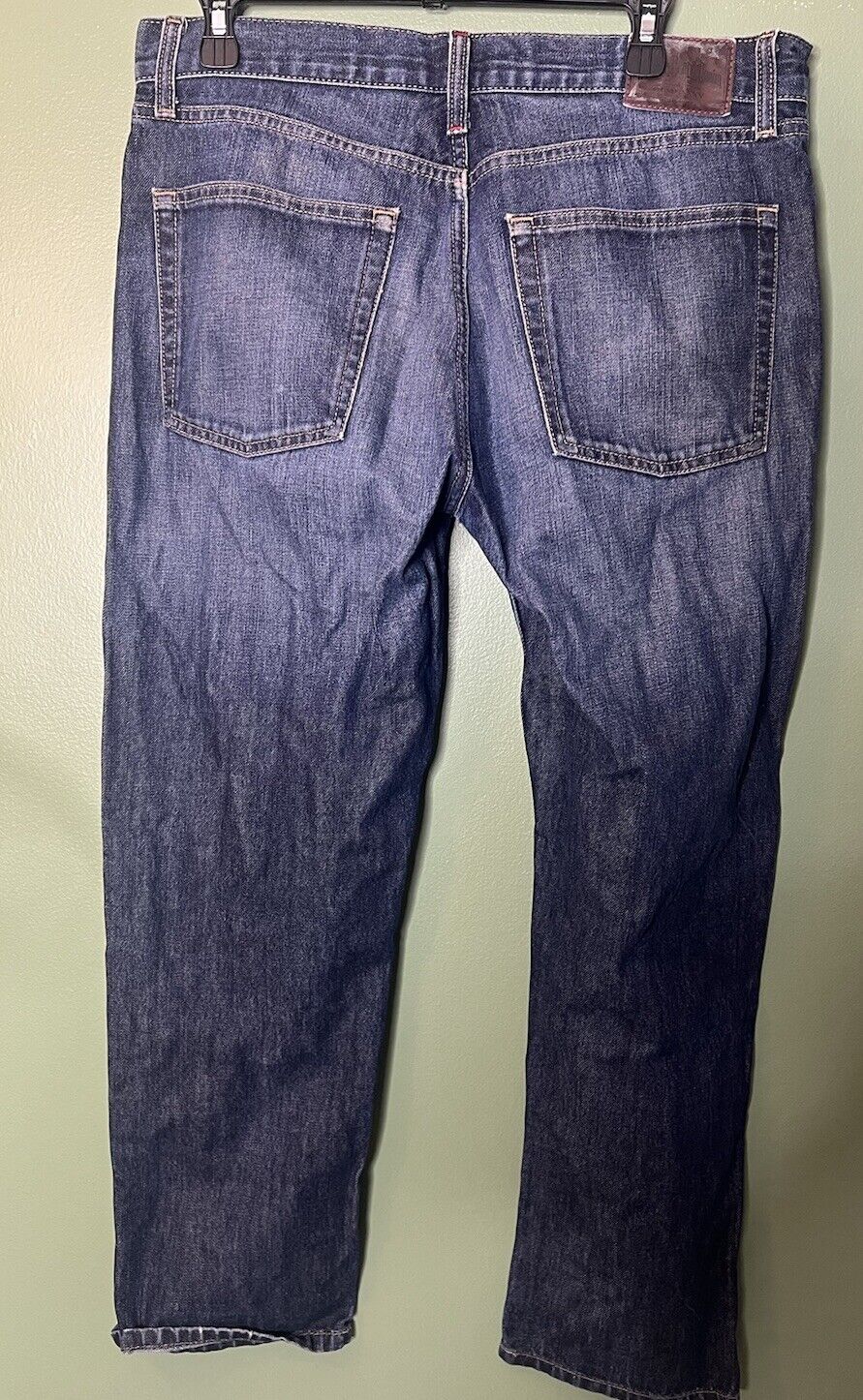 Tommy Hilfiger Mens Jeans Blue Size 33x30 Straight Medium Wash Denim
