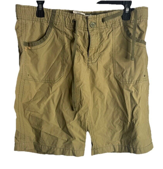 Gap Shorts Women 8 Bermuda High Rise Flat Front Pockets Cotton Casual