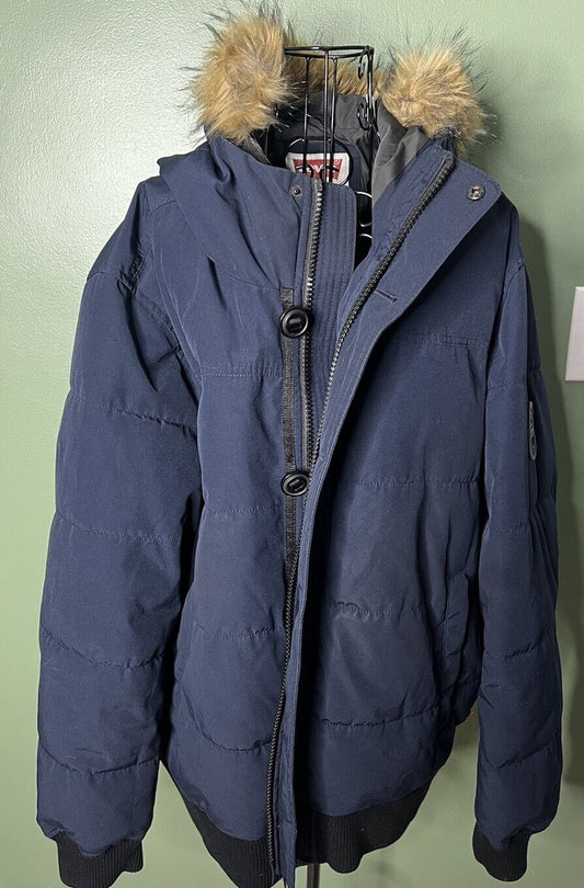 Levi’s Winter Jacket with Faux Fur Hood Size XL