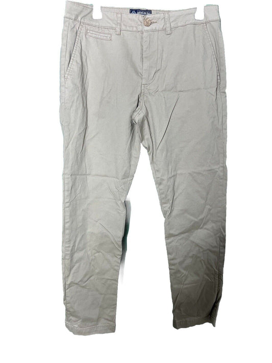American RagCotton Pants Men's Size 31x30 Straight Leg Tan