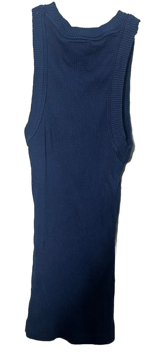 Wesley Rivington Ribbed Crewneck Tank Top Black Womens Size XS/ Make Offer