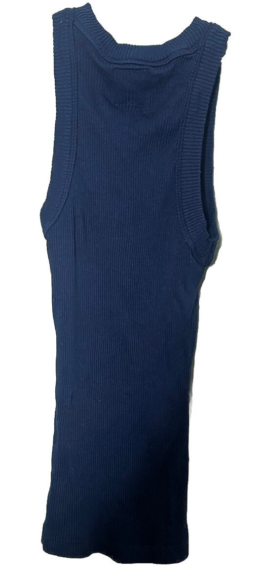 Wesley Rivington Ribbed Crewneck Tank Top Black Womens Size XS/ Make Offer