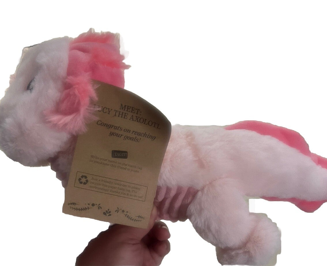 Plush Pink Lucy the Axolotl Make Offer