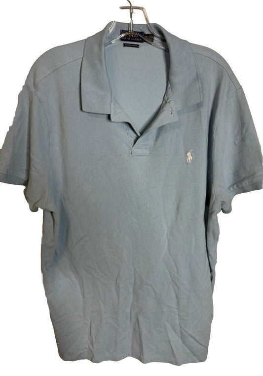 Ralph Lauren Men's Polo Shirt Sz XXL Custom Slim Fit Pony Logo