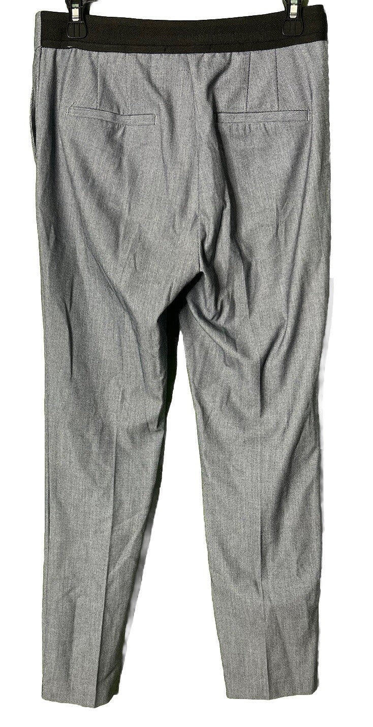 ZARA Pants Womens Medium Gray Chino Stretch  Trousers