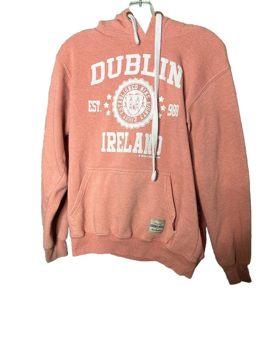 Urban Irish Hoodie Medium Ireland Hooded Pockets
