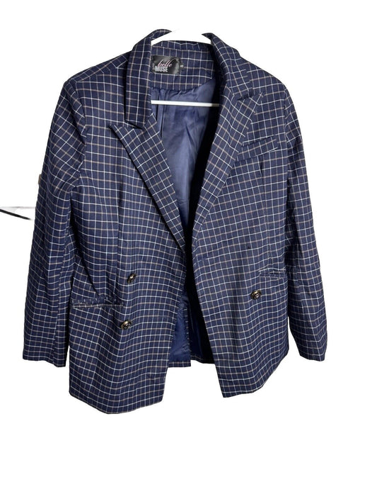 Belle Muse Blazer Womens small Linen Rayon Blend Jacket Lightweight