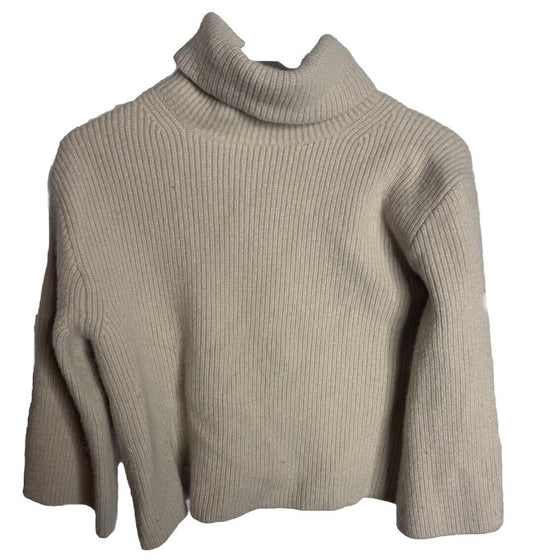 J. Crew Always Women's Small Roll Neck Cotton Sweater