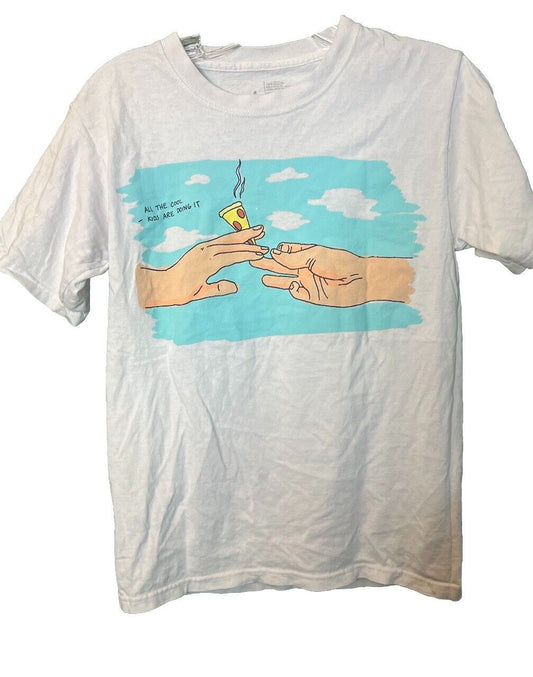 ALL THE COOL KIDS ARE DOING IT!! A Lab T Shirt Mens Size Small Short Sleeve