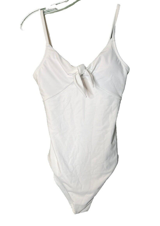 Express Ruched Convertible Body Contour One-Piece Swimsuit Small