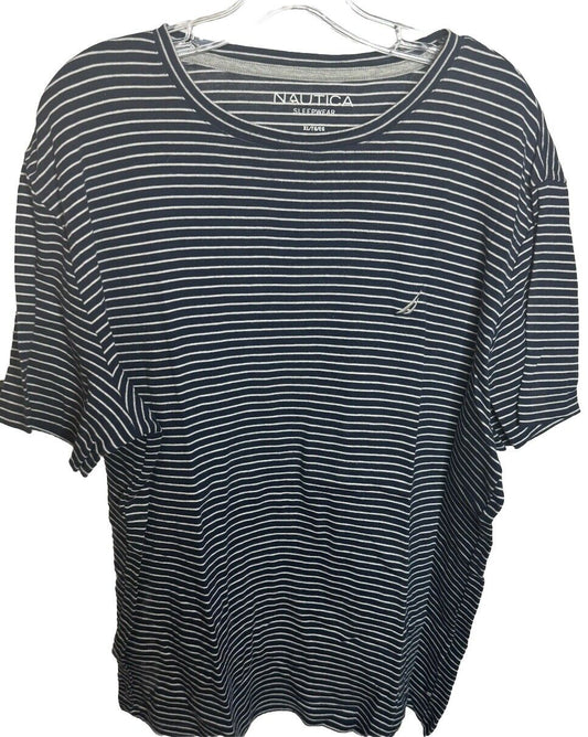 Nautica Shirt Size XL Tee Short Sleeve Adult Casual Top Sleepwear Mens