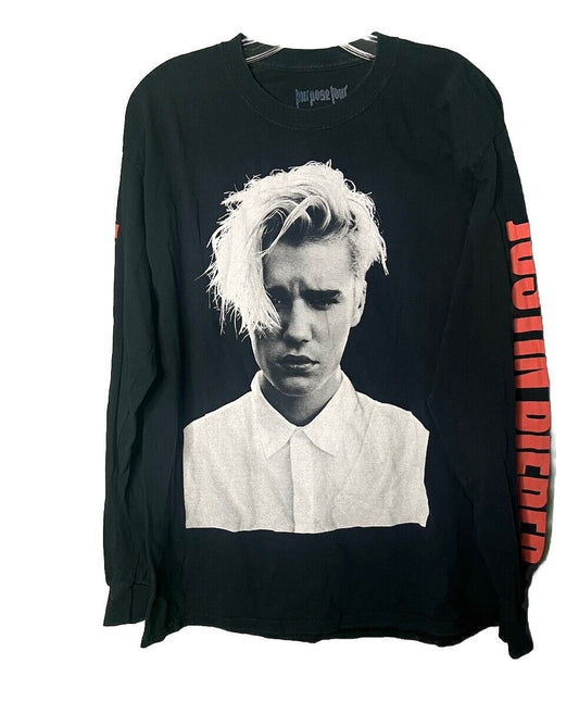 Justin Bieber Purpose Tour T-shirt Size Large