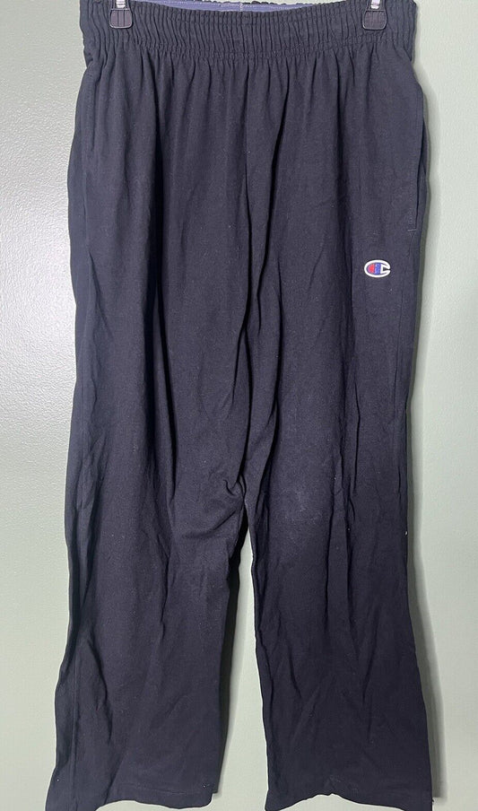 CHAMPION Black FITNESS PANTS SIZE Medium