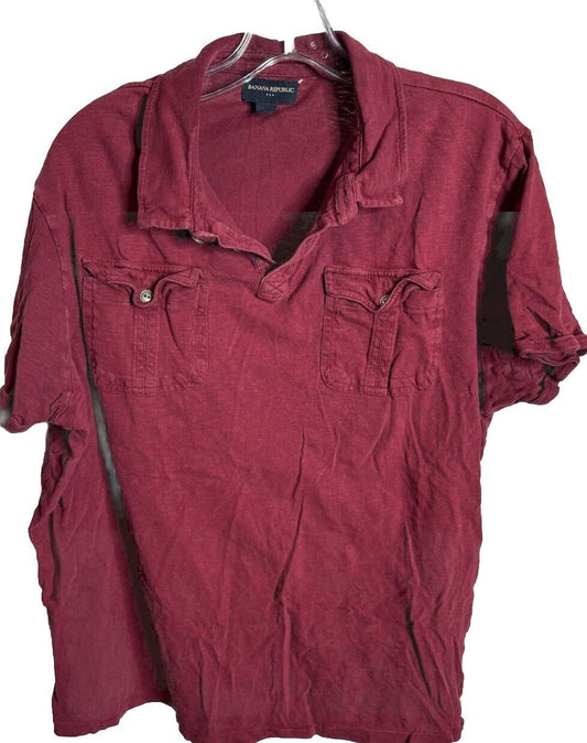 Banana Republic Polo Shirt Men's 2XL