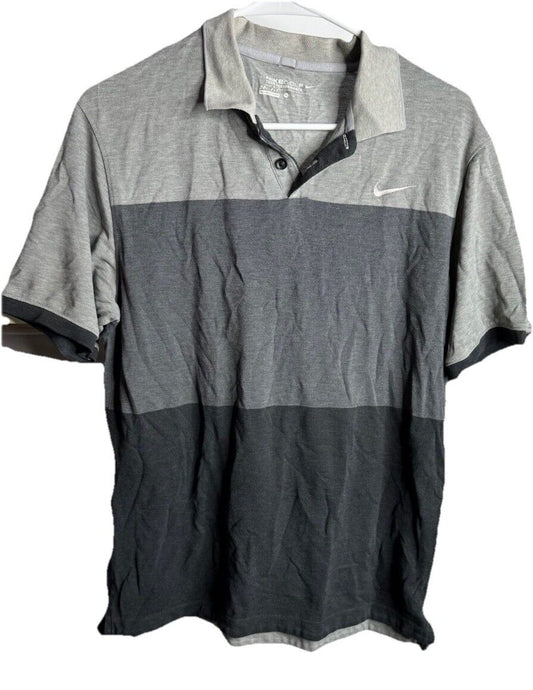 Nike polo shirt mens Medium golf fit dry