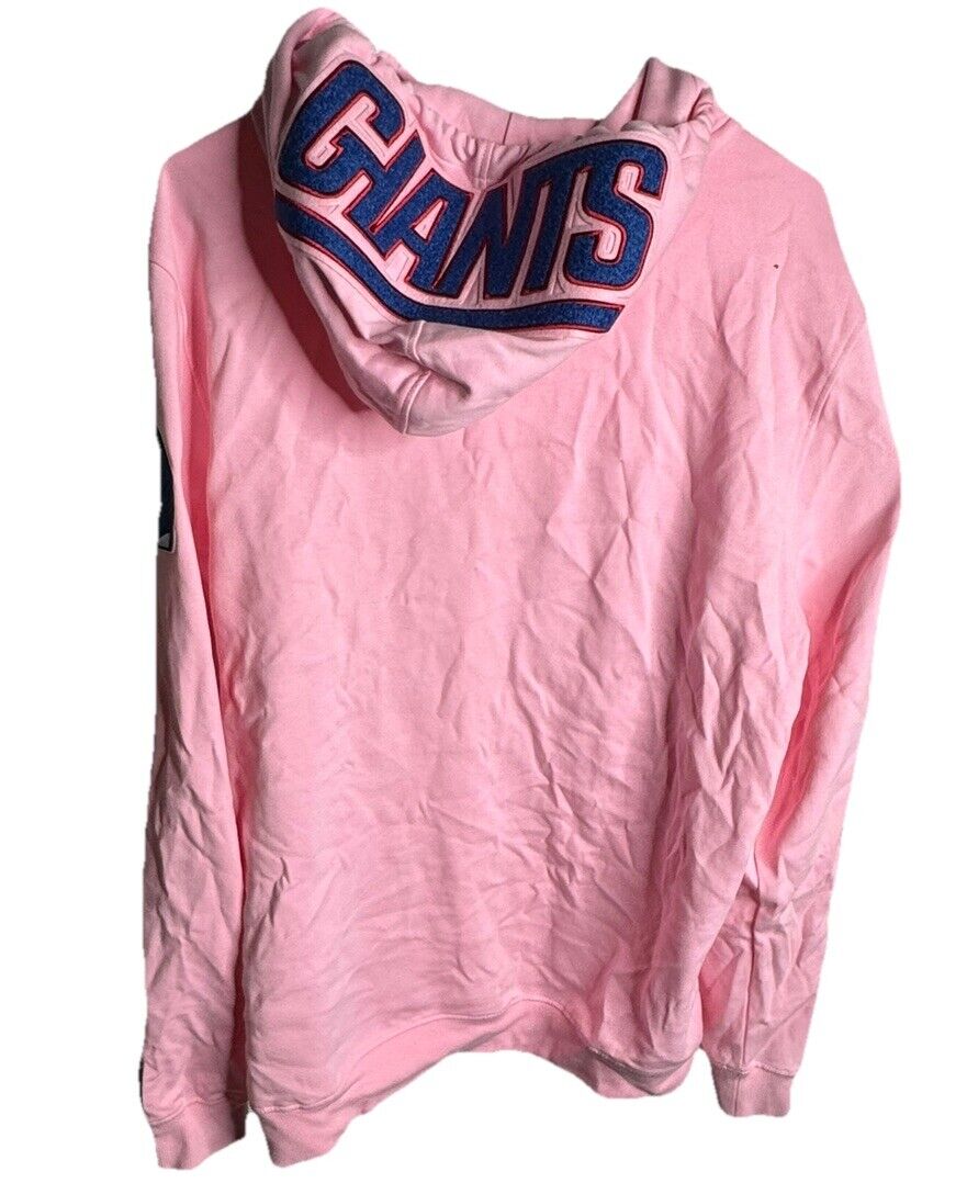 New York Giants Hoodie Sweatshirt Majestic NFL Size Large