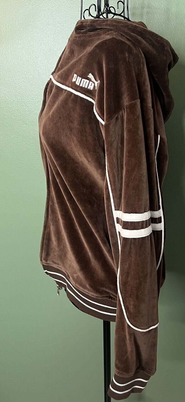 Puma full zip hoodie sweater youth kids medium long sleeve