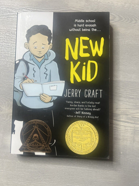 New Kid : A Newbery Award Winner by Jerry Craft (2019, Trade Paperback)