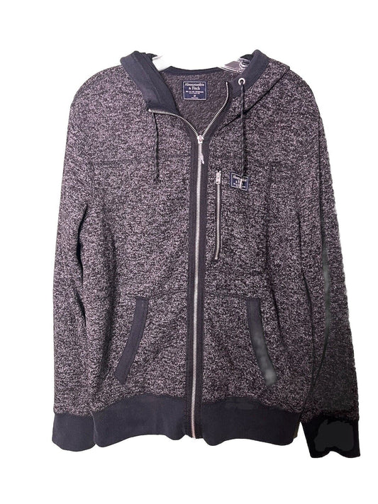 Abercrombie & Fitch Men's Full Zip Hoodie Medium Long Sleeve