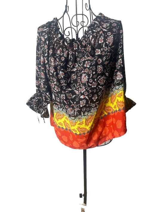 Women’s Express Blouse Size Is Not On There Looks Like S/P Which Reflects Price