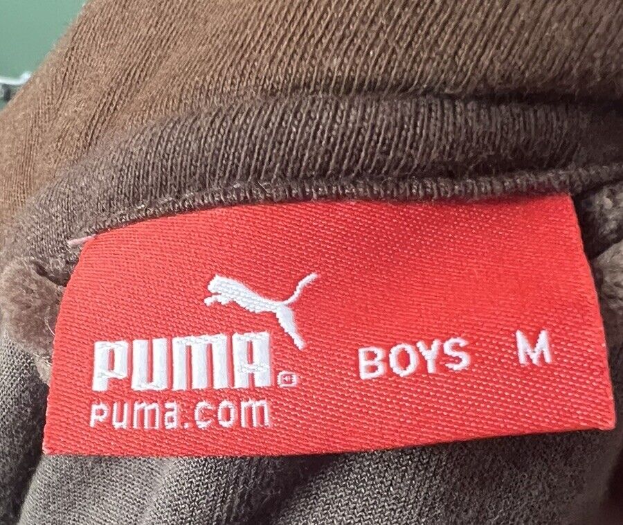 Puma full zip hoodie sweater youth kids medium long sleeve