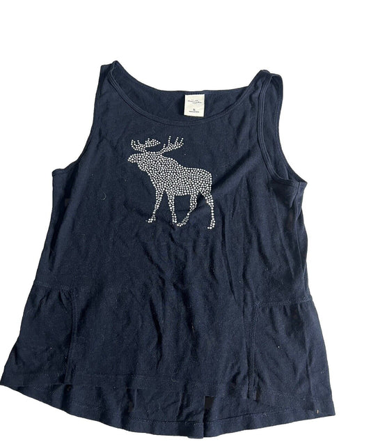 Abercrombie & Fitch Kids Girls Black Top Size XL