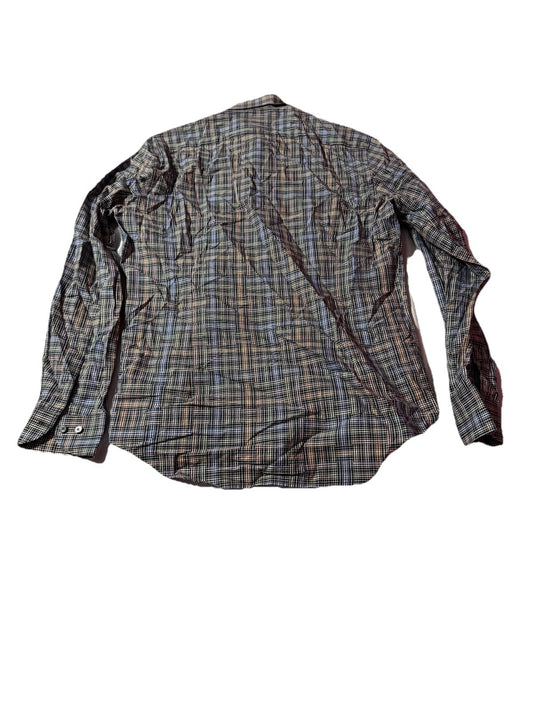 Saks Fifth Ave Men Long Sleeve Shirt Size M