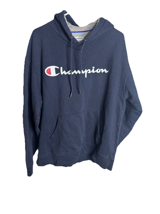 Champion Men's  Hoodie Stretch Pullover Logo XL