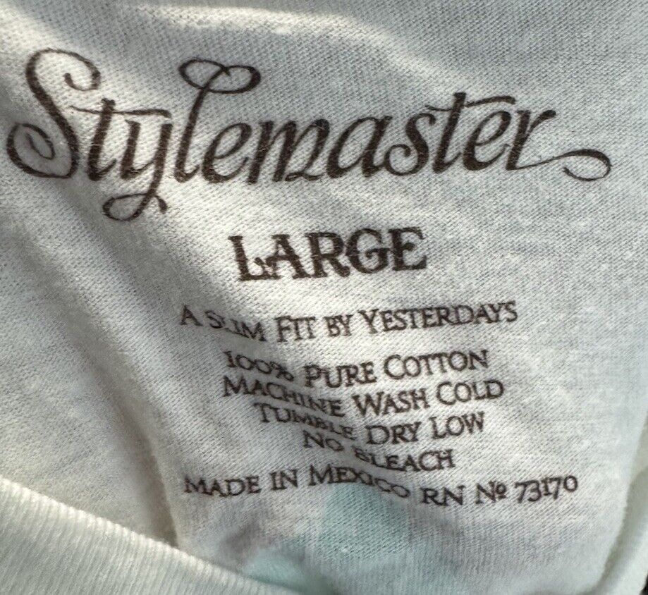 Montauk New York NY T-Shirt size large