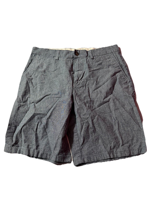 Old Navy Shorts Men's Size 32 Ultimate Slim Built In Flex Chambray Blue