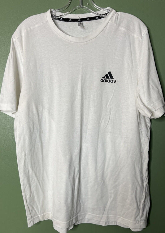 adidas White Shirt Size Large