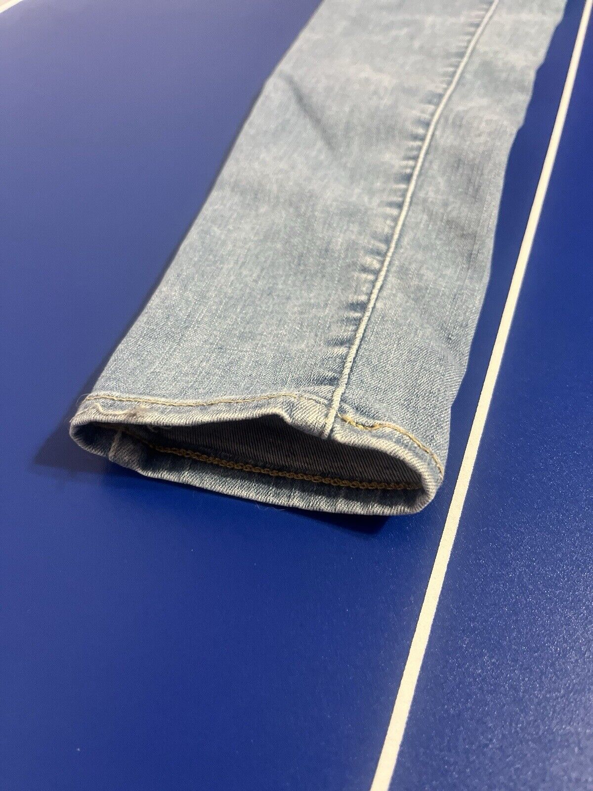 Levi's Jeans Women's 24x26 Mile High-Rise Super Skinny Ankle Pants-Measured