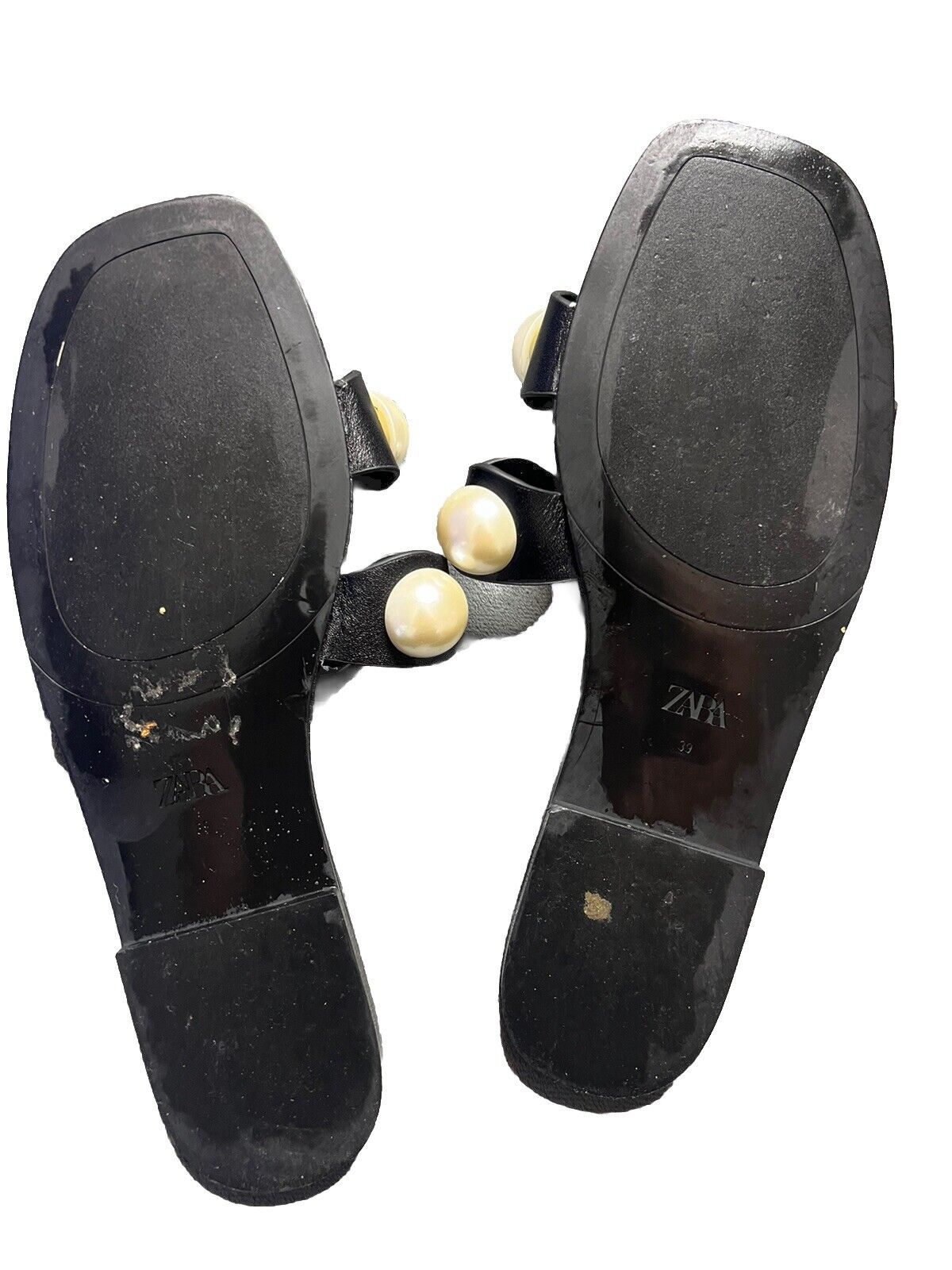 ZARA  woman’s Flip Flops size 39 EURO / US 8.5