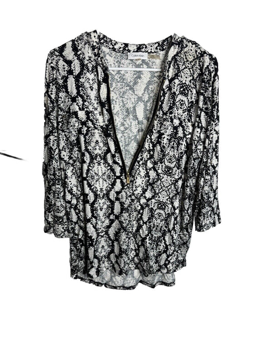 CALVIN KLEIN Women’s Long Sleeve Shirt Size M