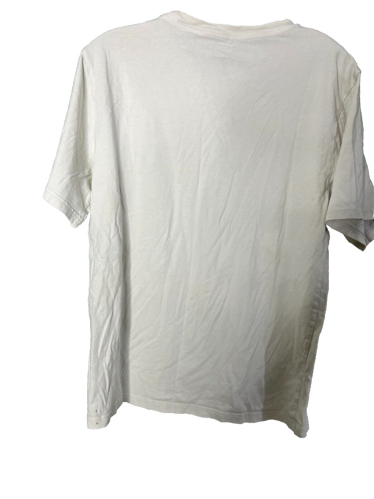 Converse Men’s Tee MEDIUM Cream Loose Short Sleeves Tshirt