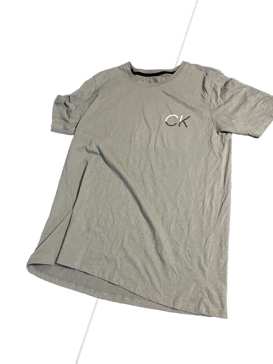 Calvin Klein T-Shirt, Men’s Size XL, Light Gray, High Quality Designer Rare Find
