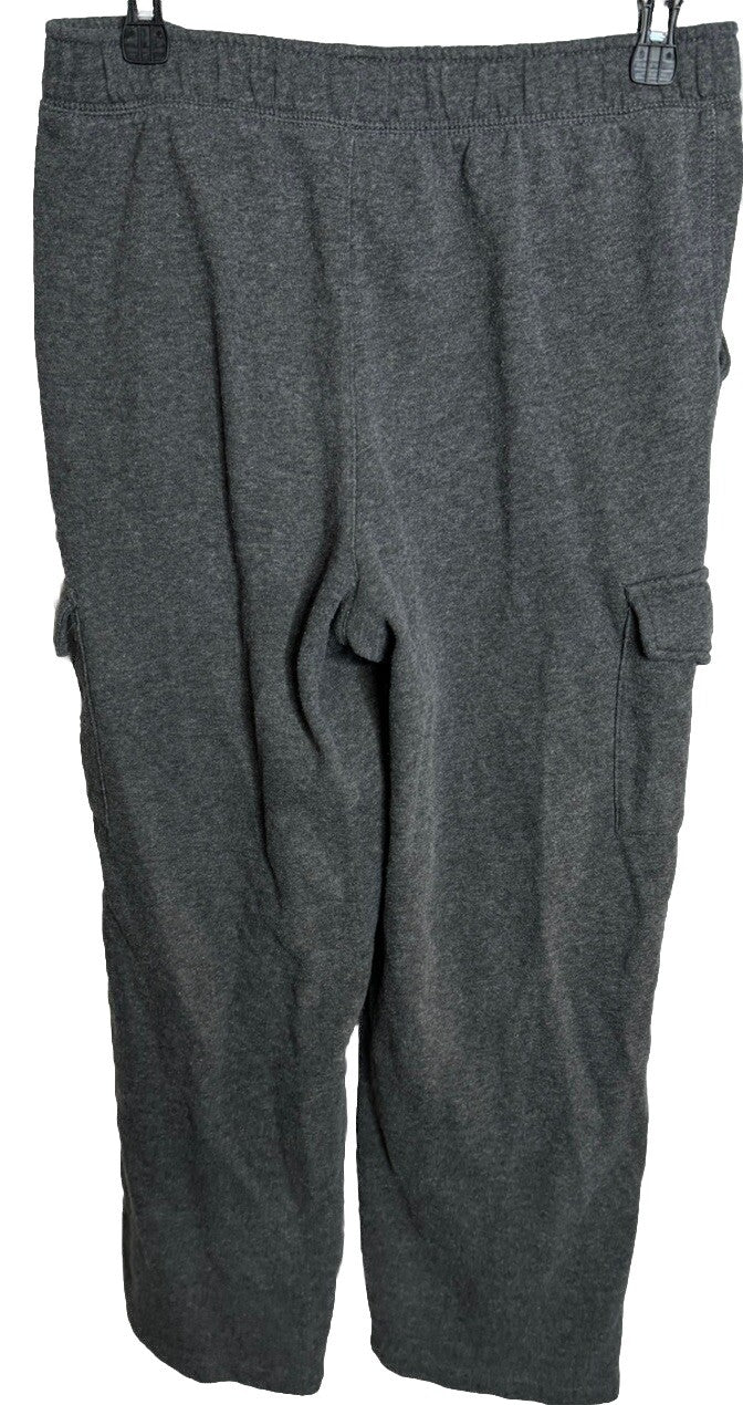 Youth Pants LG (14-16) Black Training Joggers Drawstring  Boys