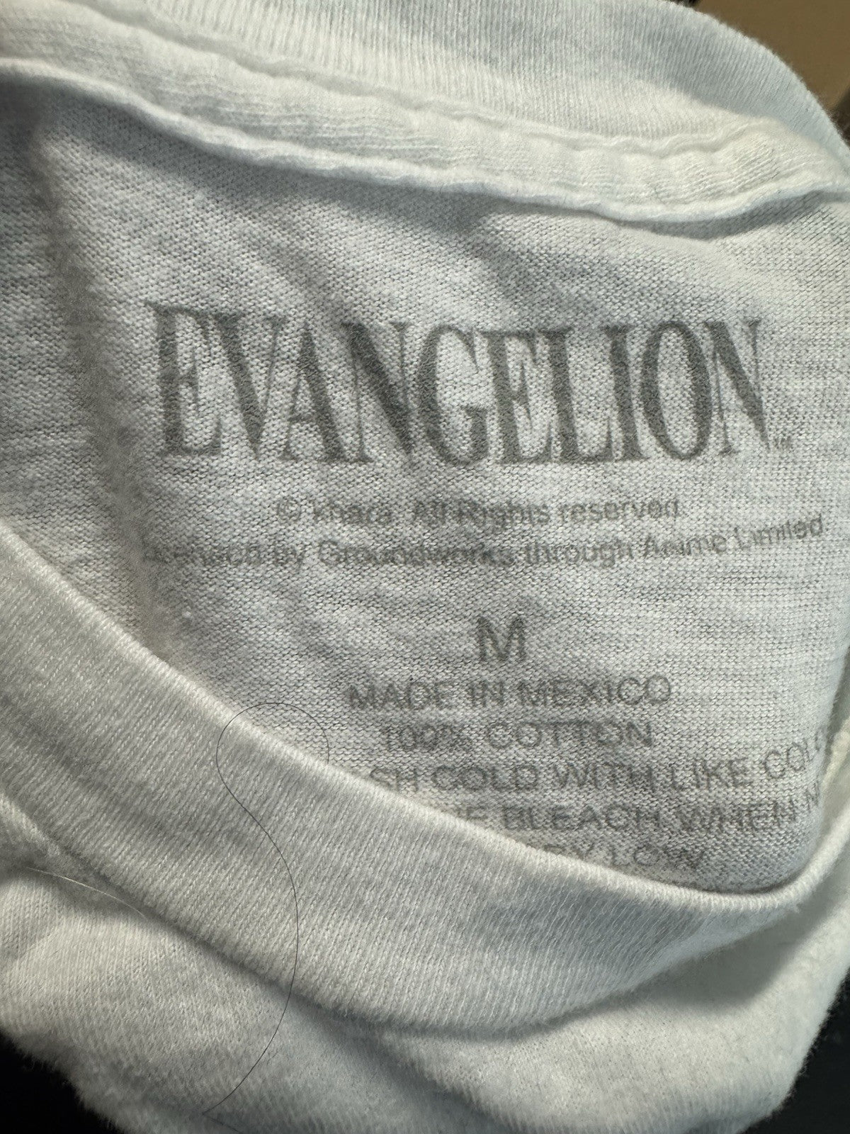 Neon Genesis Evangelion (1996)  T shirt Heavy cotton tee Size Medium