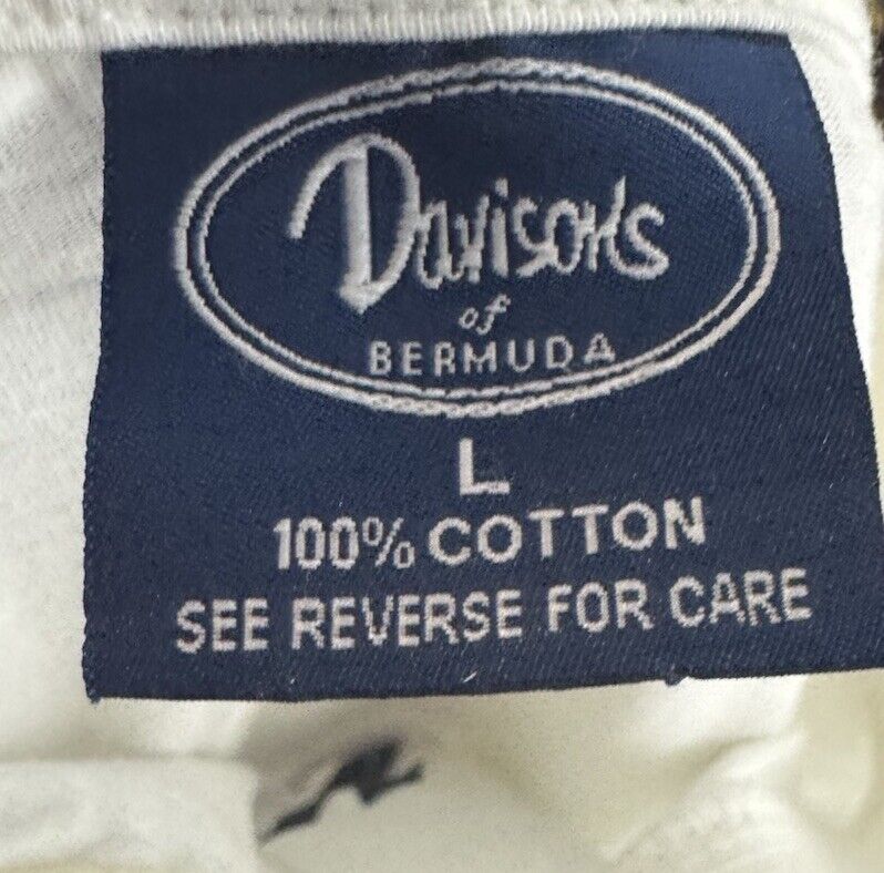 Davison's of Bermuda Graphic T-shirt Men's Large