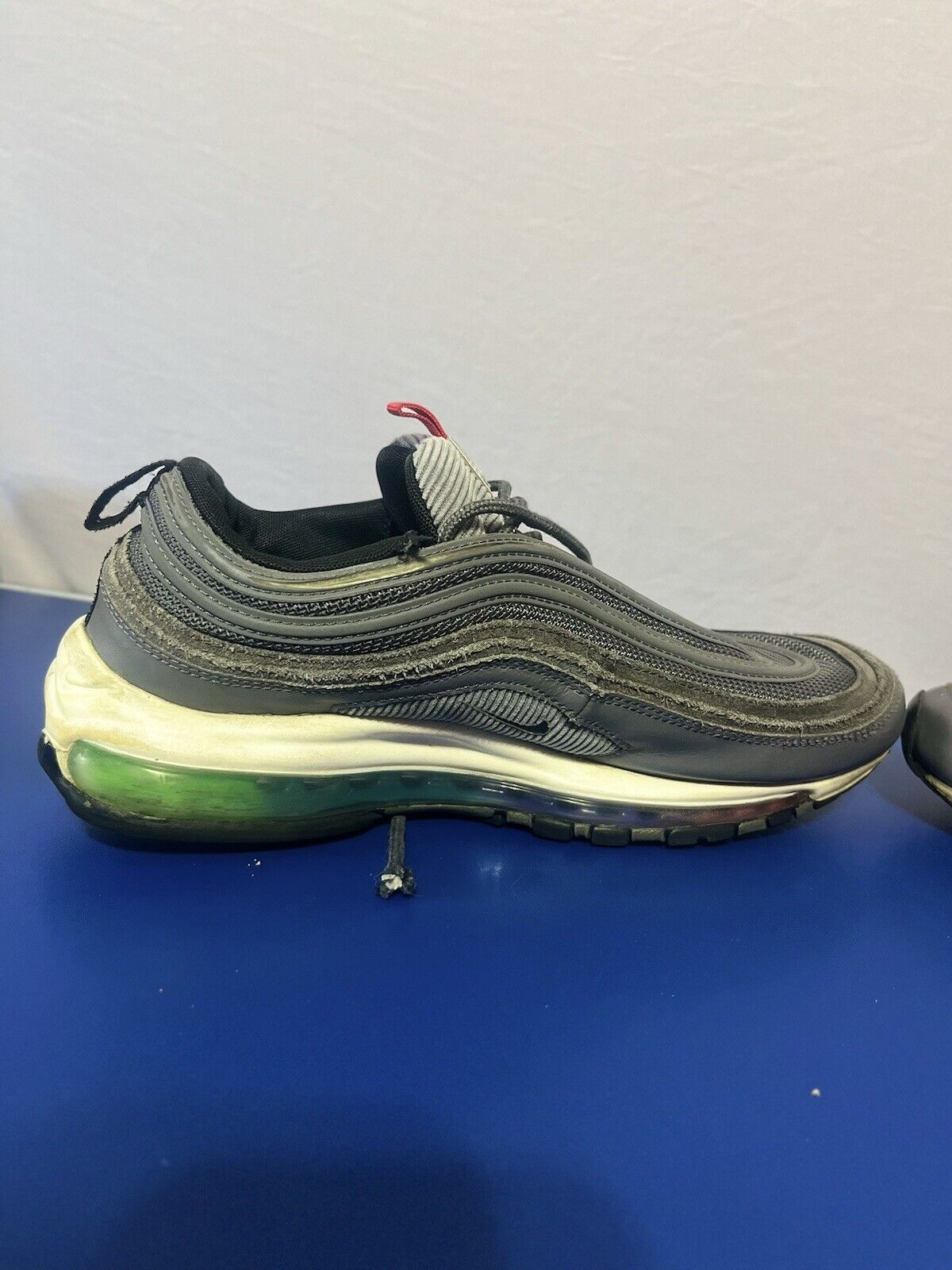 Nike Air Max 97 SE Evolution Of Icon Graphite Gray Mens Size 11.5 DA8857-001